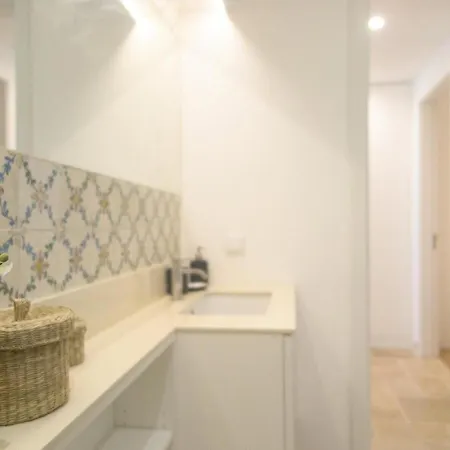 Santos Cozy With Ac And Terrace דירה *