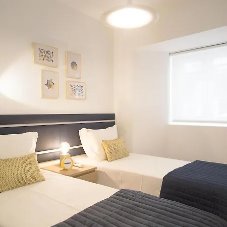 Santos Cozy With Ac And Terrace דירה *