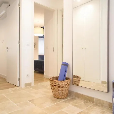Santos Cozy With Ac And Terrace Apartament *